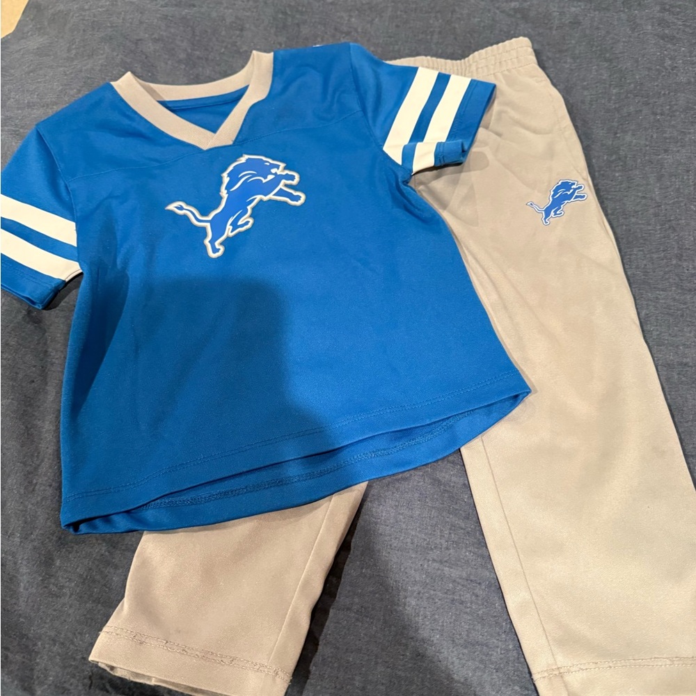 Detroit Lions Football Outfit 3T
